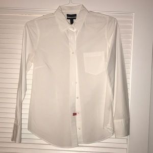 J. Crew Perfect Shirt in Cotton Poplin